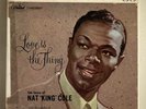 NAT KING COLE - LOVE IS THE THING - REEL TO REEL - 4 TRACK 7 1/2 IPS ZW-824 VG+