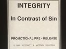Integrity In Contrast Of Sin Promo Confront Ringworm One Life Crew Diehard