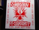 ctom    Corrosion Of Conformity Eye For An Eye NO CORE record LP w/ lyric sheet
