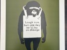 Banksy keep it real laugh now MINT vinyl