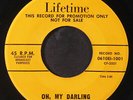 CAPRIS: oh, my darling / rock, pretty baby LIFETIME 7