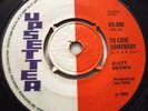 BUSTY BROWN   TO LOVE SOMEBODY ** 1969 UK UPSETTER 7