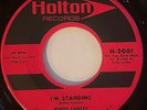 RARE NORTHERN SOUL 45rpm RECORD - RUFUS LUMLEY - I'M STANDING - HOLTON  VG++