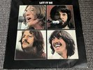 The Beatles – Let It Be Vinyl Record FIRST UK Pressing BLACK 1970 Red Apple Rear