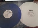 2 x Dio - Rock n Roll Children - Hungry for heaven White Blue Vinyl 12