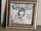 Mark Ryden JACK OFF JILL - CLEAR HEARTS GREY FLOWERS VINYL LP RECORD 2006 MINT-