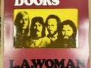 DOORS - LA WOMAN - ORG UK ELEKTRA LP + YELLOW ROUNDED INNER -K42090