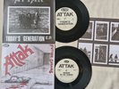 ATTAK SINGLES X 2 TODAY'S GENERATION EP MURDER IN THE SUBWAY  + INSERT NO FUTURE