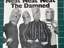 THE DAMNED  NEAT NEAT NEAT UK STIFF 1977  45  RARE PUNK delga ps  near mint ps