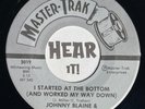 Rare LA Country Bopper CJ Trahan Rebel 45 JOHNNY BLAINE Cajun Man MASTER-TRAK