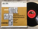 ASD 629 LISZT piano concerto no. 1 CZIFFRA UK 1965 HMV semi 1st press NM