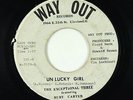 Crossover/Sweet Soul 45 - Exceptional Three - Unlucky Girl - Way Out