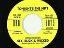 Modern Soul 45 - Sly, Slick & Wicked - Tonight's The Nite - Bad Boys VG++