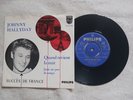 Disque SP 45 Tours de Johnny Hallyday 