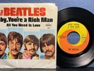 BEATLES ALL YOU NEED IS LOVE / RICH MAN 1967 CAPITOL SCRANTON 7-INCH PIC SLEEVE