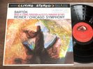 TAS BARTOK MUSIC FOR STRINGS PERCUSSION / RCA LSC-2490 LIVING STEREO 1s/1s LP EX