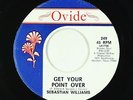 Crossover Soul 45 - Sebastian Williams - Get Your Point Over - Ovide VG++