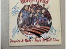 Motorhead Rare  Hand Signed Lemmy  And The Band Motorhead Pussies And Beer Vinyl