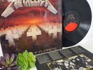 EX++   1986 MASTER OF PUPPETS METALLICA Original First Press LP Vinyl in SHRINK