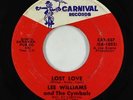 Northern Soul 45 - Lee Williams & The Cymbals - Lost Love - Carnival