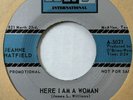 Jeanne Hatfield Here I Am A Woman Rare ARV Records R&B Northern Soul 45