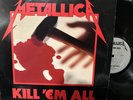 Metallica – Kill 'Em All LP 1983 Megaforce – MRI 069 VG/EX [Siver Label] VG/VG+