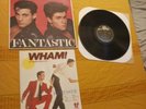 Wham  Fantastic Japanese Vinyl Obi Insert Magazine George Michael Young Guns