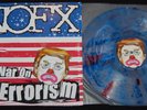 NOFX The War On Errorism TRUMP 898 Club Ed RED/WHITE/BLUE SMOKE Vinyl LP SEALED