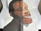 1969 DICK GREGORY Light Side Dark Side Vinyl LP POSTER Milton Glaser 36