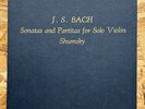 Shumsky Violin J.S.Bach Sonatas & Partitas For Solo Violin WR 5639/3 Ed1 3LP NM