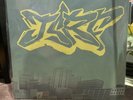 Jet Set Radio Future OST Vinyl (Yellow / Grey Spray Paint Variant) VGM MOONSHAKE