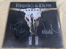 BROOKS & DUNN - REBOOT II Signed Autographed Black Vinyl LP New  Read