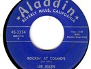 Lee Allen And Band  45 RPM / Rockin` At Cosmo´s & Shimmy 1955 R&B Instrumental