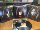 Kiss Ace Frehley, Peter Criss, and Paul Stanley Solo LPs 3/4 of the set All VG+