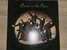 PAUL McCARTNEY AND WINGS band on the run 1973 UK VINYL LP w/LYRIC + INNER*POSTER