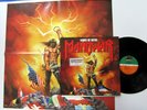 MANOWAR Kings of Metal LP 1988 European press w/Poster SHIPS FROM USA