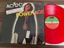 AC/DC - Powerage. 1978 Atlantic Records Canada. Rare RED Vinyl.  EX Condition