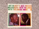 Art Blakey's Jazz Messengers WITH THELONIOUS MONK Vinyl 2 x LP