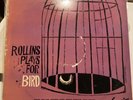 Rollins Plays for Bird  LP Sonny Rollins Quintet Mono RVG Esquire PRLP  7095  EX