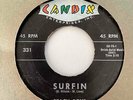 THE BEACH BOYS 45 Surfin/Luau Candix 331 (No Distr. by Era ) HEAR Rare 1st Press
