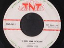 JIMMY DEE: i feel like rockin' / rock-tick-tock TNT 7