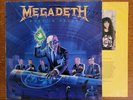MEGADETH RUST IN PEACE 1990 ORIGINAL 1st Press Greece Vinyl LP w/Inner VG+/VG+