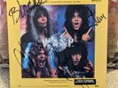 W.A.S.P.  The Last Command LP Autographed Plus Fan Club Order Sheet  Blackie
