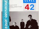 LEVEL 42 LESSONS IN LOVE POLYDOR 13MM7034 JAPAN OBI VINYL 12