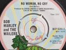 Bob Marley & Wailers,PROMO,No Woman,No Cry/Kinky Reggae,N.Mint/VG,Island,Demo