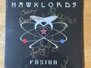 Hawklords - Fusion Vinyl LP UNPLAYED *SIGNED* Hawkwind Motörhead Space Rock
