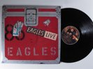 EAGLES Live ASYLUM 2XLP VG+/VG++ embossed gatefold with poster n