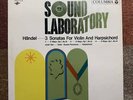 45rpm LP  Joseph Soukhandel    Violin Sonata   Sound Laboratory Series 45CX 10