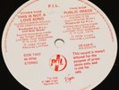 Public Image Limited – This Is Not A Love Song - 1983 Tour Issue Virgin Promo 45