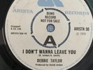 Debbie Taylor -just don't pay-I Don't Wanna Leave You DEMO rare northern soul 45